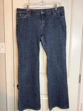 Michael Kors Studded blue Jeans Women’s size 14 Flare bootcut